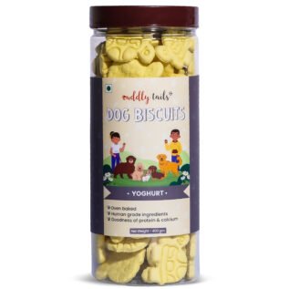 CuddlyTails Dog Biscuits – Yogurt Flavour